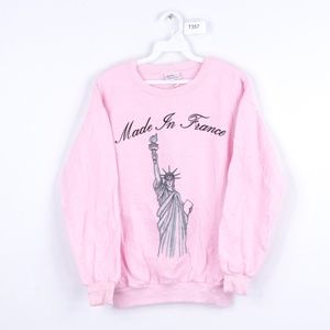 80s  Statue of Liberty New York Sweatshirt Mens XS